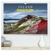 Cover-Bild zum Titel 'Island - Elemente der Natur (hochwertiger Premium Wandkalender 2026 DIN A2 quer), Kunstdruck in Hochglanz' von 'Oleg Senkov'