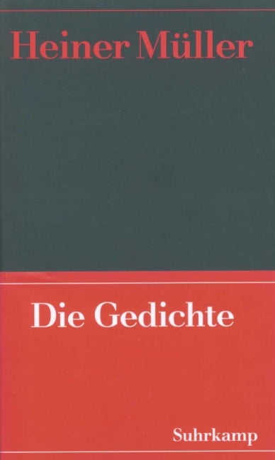 Werke 01. Die Gedichte - Heiner Müller