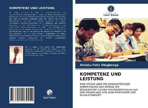 KOMPETENZ UND LEISTUNG - Afolalu Felix Olugbenga