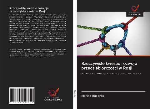 Rzeczywiste kwestie rozwoju przedsi¿biorczo¿ci w Rosji - Marina Rudenko