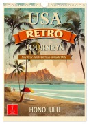 Cover-Bild zum Titel 'USA - Retro Journeys (Wandkalender 2027 DIN A4 hoch), CALVENDO Monatskalender' von 'Meike und Peter Roder'