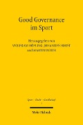 Cover-Bild zum Titel 'Good Governance im Sport' von ''