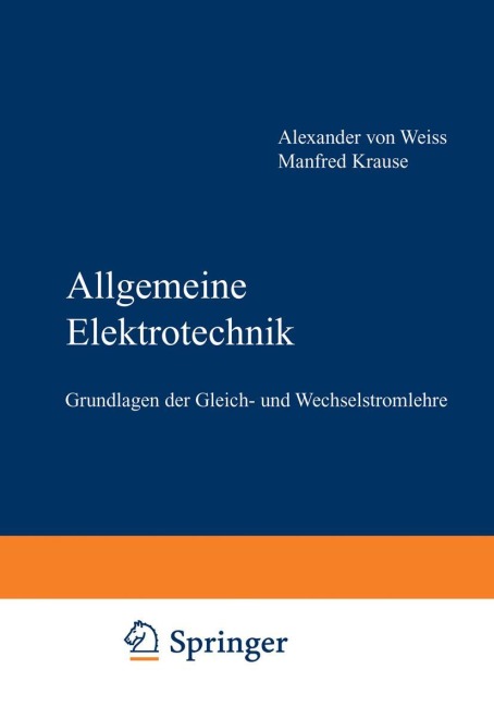 Allgemeine Elektrotechnik - Manfred Krause