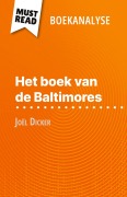 Cover-Bild zum Titel 'Het boek van de Baltimores van Joël Dicker (Boekanalyse)' von 'Éléonore Quinaux'