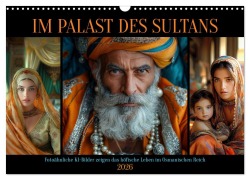 Cover-Bild zum Titel 'Im Palast des Sultans (Wandkalender 2026 DIN A3 quer), CALVENDO Monatskalender' von 'Sabine Löwer'