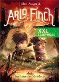 Cover-Bild zum Titel 'XXL Leseprobe: Arlo Finch. Im Bann des Mondsees' von 'John August'