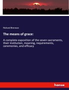 Cover-Bild zum Titel 'The means of grace:' von 'Richard Brennan'