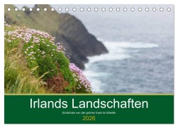 Cover-Bild zum Titel 'Irlands Landschaften (Tischkalender 2026 DIN A5 quer), CALVENDO Monatskalender' von 'Werner Moller'