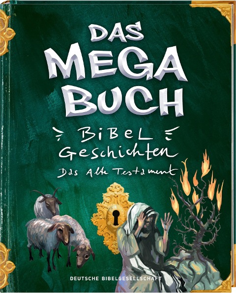 Das Megabuch - Altes Testament. Bibelgeschichten Altes Testament. Von der Schöpfungsgeschichte bis hin zu Abraham und Moses. Kinderbibel ab 8 im modernen Gewand, mit Spielen und Rätseln - 