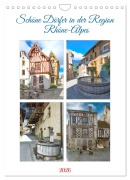 Cover-Bild zum Titel 'Schöne Dörfer in der Region Rhône-Alpes (Wandkalender 2026 DIN A4 hoch), CALVENDO Monatskalender' von 'Bodo Schmidt'