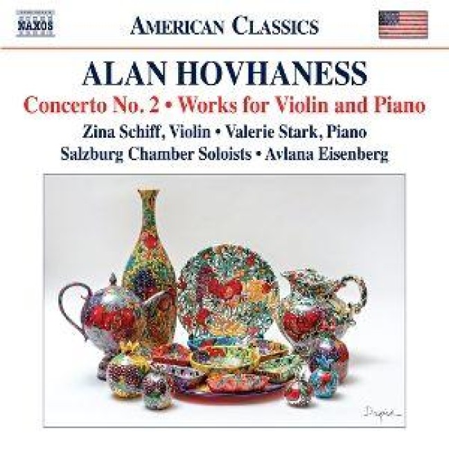 Hovhaness: Werke für Violine und Klavier/Konzert f - Avlana/Salzburg Chamber Soloists/Schiff Eisenberg