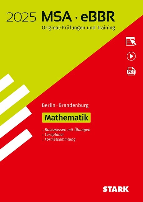 STARK Original-Prüfungen und Training MSA/eBBR 2025 - Mathematik - Berlin/Brandenburg - 