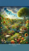 Cover-Bild zum Titel 'Grüne Magie im Garten' von 'Anonymer Autor'