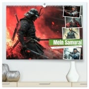 Cover-Bild zum Titel 'Mein Samurai (hochwertiger Premium Wandkalender 2026 DIN A2 quer), Kunstdruck in Hochglanz' von 'Steffen Gierok-Latniak'