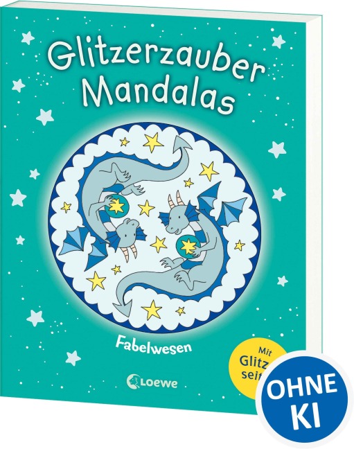Glitzerzauber-Mandalas - Fabelwesen - 