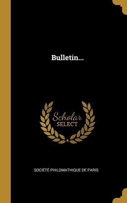 Bulletin... - 