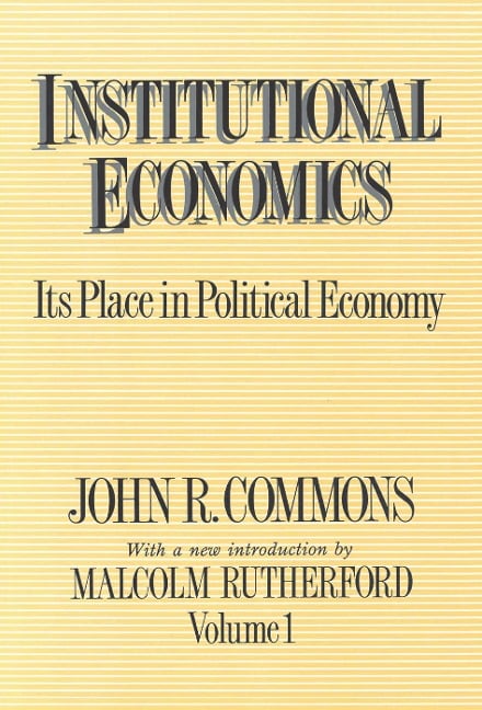 Institutional Economics - 