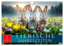 Cover-Bild zum Titel 'Tierische Jahreszeiten (Wandkalender 2026 DIN A4 quer), CALVENDO Monatskalender' von 'Roder Roder'
