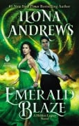 Cover-Bild zum Titel 'Emerald Blaze' von 'Ilona Andrews'