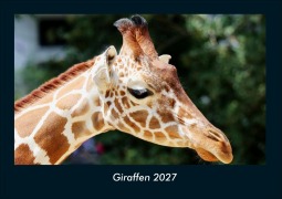 Cover-Bild zum Titel 'Giraffen 2027 Fotokalender DIN A4' von 'Tobias Schmitt, Kevin Heber'
