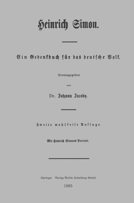 Heinrich Simon - 