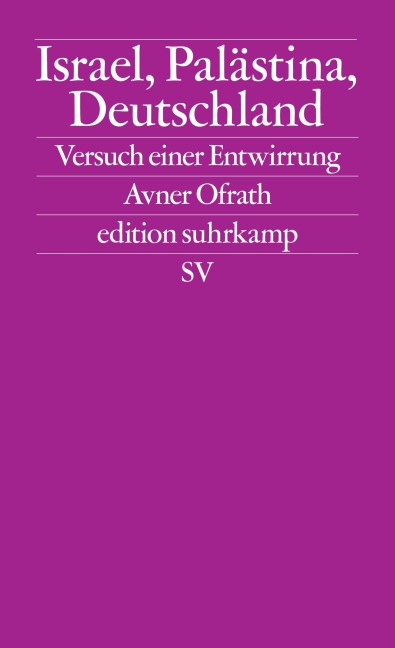 Israel, Palästina, Deutschland - Avner Ofrath