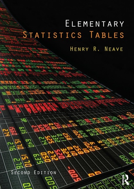 Elementary Statistics Tables - Henry Neave