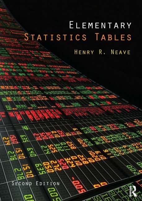 Elementary Statistics Tables - Henry Neave