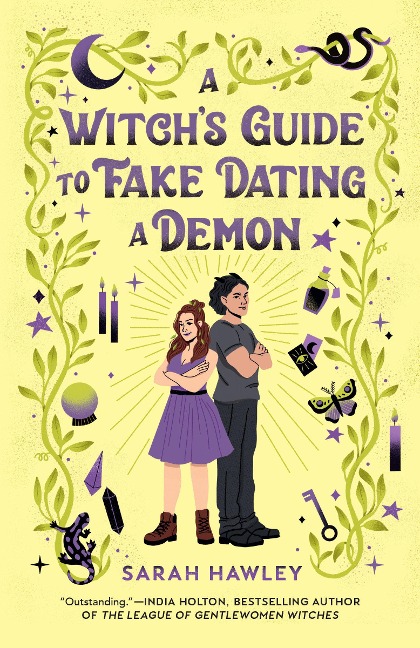 A Witch's Guide to Fake Dating a Demon - Sarah Hawley