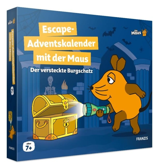 FRANZIS 67211 - Die Maus Escape-Adventskalender mit der Maus. Für Kinder ab 7 Jahren. - 