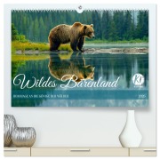 Cover-Bild zum Titel 'Wildes Bärenland (hochwertiger Premium Wandkalender 2026 DIN A2 quer), Kunstdruck in Hochglanz' von 'Kerstin Waurick'
