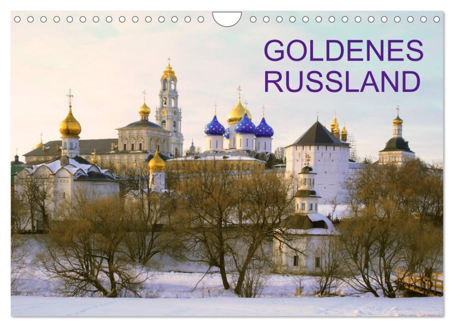 Goldenes Russland (Wandkalender 2026 DIN A4 quer), CALVENDO Monatskalender - Sergej Henze