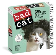 Cover-Bild zum Titel 'Bad Cat Page-A-Day(r) Calendar 2026' von 'Workman Calendars, Richard D Rosen, Harry Prichett, Rob Battles'