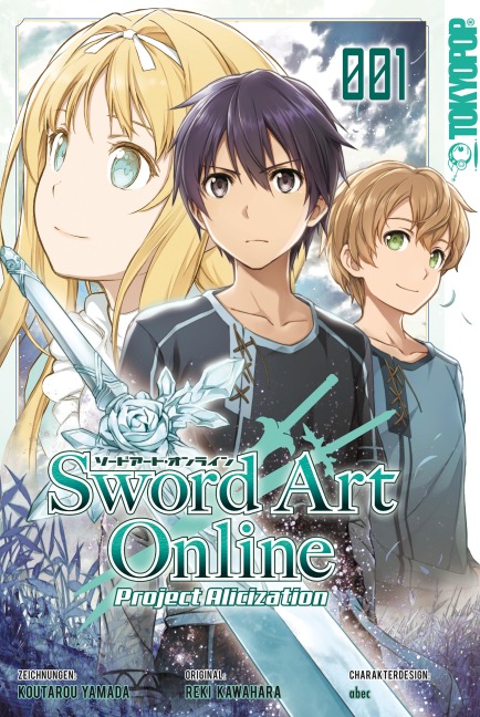 Sword Art Online Project Alicization 01 - Reki Kawahara, Abec