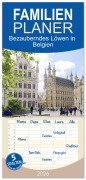 Cover-Bild zum Titel 'Familienplaner 2026 - Bezauberndes Löwen in Belgien mit 5 Spalten (Wandkalender, 21 x 45 cm) CALVENDO' von 'Gisela Kruse'