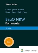 Cover-Bild zum Titel 'BauO NRW' von 'Horst Gädtke, Markus Johlen, Gerhard Wenzel, Wolfgang Hanne, Karl-Olaf Kaiser'