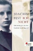 Cover-Bild zum Titel 'Ich nicht' von 'Joachim Fest'