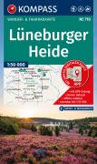 Cover-Bild zum Titel 'KOMPASS Wanderkarte 718 Lüneburger Heide 1:50.000' von ''