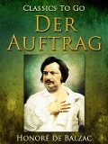 Cover-Bild zum Titel 'Der Auftrag' von 'Honoré de Balzac'
