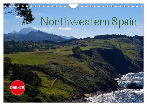 Northwestern Spain (Wall Calendar 2025 DIN A4 landscape), CALVENDO 12 Month Wall Calendar - Andreas Schoen