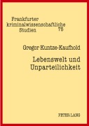Cover-Bild zum Titel 'Lebenswelt und Unparteilichkeit' von 'Gregor Kuntze-Kaufhold'