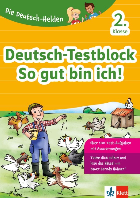 Klett Die Deutsch-Helden: Deutsch-Testblock So gut bin ich! 2. Klasse - 
