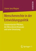 Cover-Bild zum Titel 'Menschenrechte in der Entwicklungspolitik' von 'Léonie Jana Wagner'