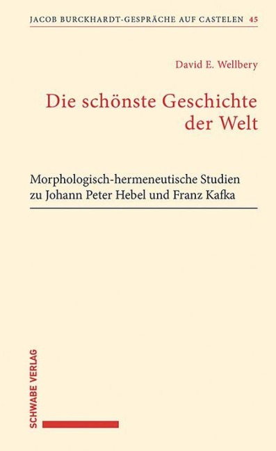 Die schönste Geschichte der Welt - David E. Wellbery