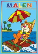 Cover-Bild zum Titel 'Malen - Malbuch für Kinder von 4-6 Jahren mit 50 lustigen Ausmalbildern' von 'Josef Mickey Müller'