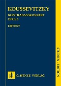 Serge Koussevitzky - Kontrabasskonzert op. 3 - Serge Koussevitzky
