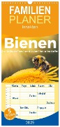 Familienplaner 2025 - Bienen - Die fleißigen Tierchen die den Honig herstellen. mit 5 Spalten (Wandkalender, 21 x 45 cm) CALVENDO - M. Scott