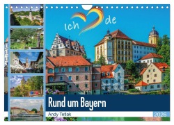 Cover-Bild zum Titel 'Rund um Bayern (Wandkalender 2026 DIN A4 quer), CALVENDO Monatskalender' von 'Andy Tetlak'