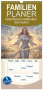 Cover-Bild zum Titel 'Familienplaner 2027 - Griechische Gottheiten des Guten mit 5 Spalten (Wandkalender, 21 x 45 cm) CALVENDO' von 'Claudia Kleemann'