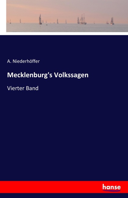Mecklenburg's Volkssagen - A. Niederhöffer